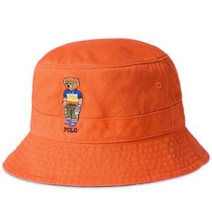 Polo by Ralph Lauren Kids Vibrant Orange Bucket Hat